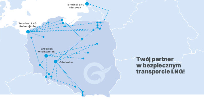 Logistyka LNG w Polsce GAS-TRADING S.A.